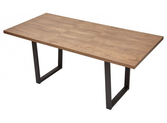 Стол ЛОФТ 138 Дуб Канзас/ Черный в Каменске-Уральском